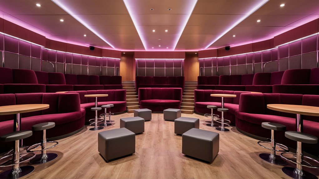 adaptable space and chair arrangements