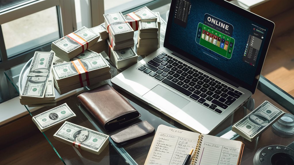 control money while gambling