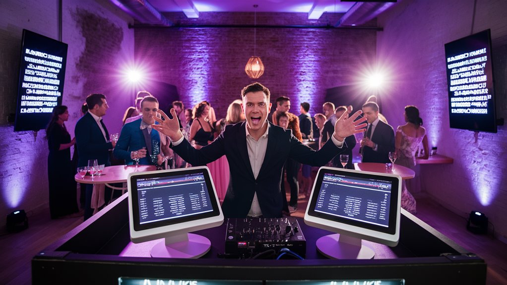 entertainment services for events
