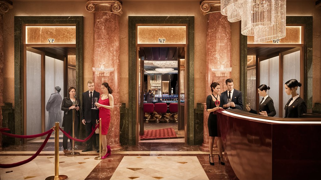 locating high end casino venues