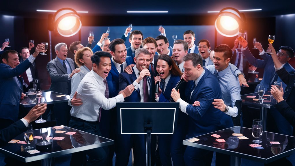 business singing builds relationships