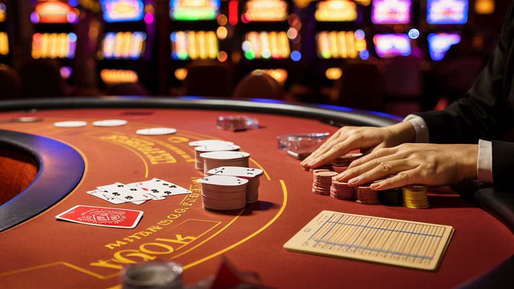 count cards while dealing