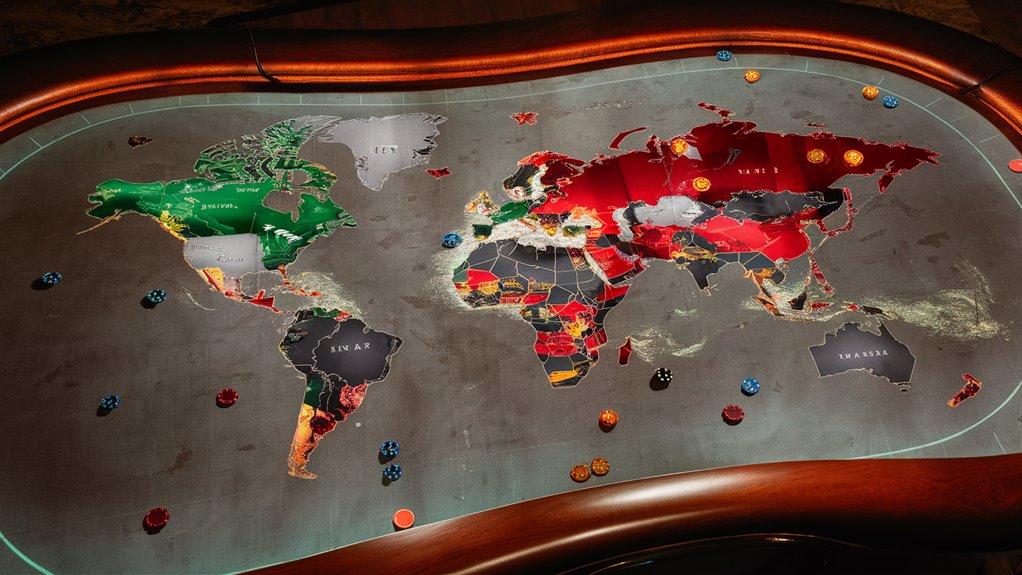 The Legality of Online Gambling by Country global gambling law status