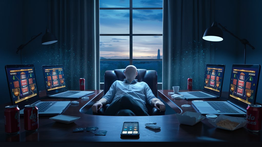 lonely internet gambling behavior