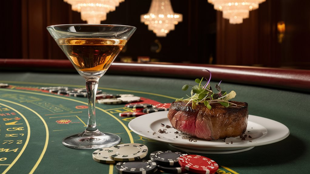 luxury dining casino areas