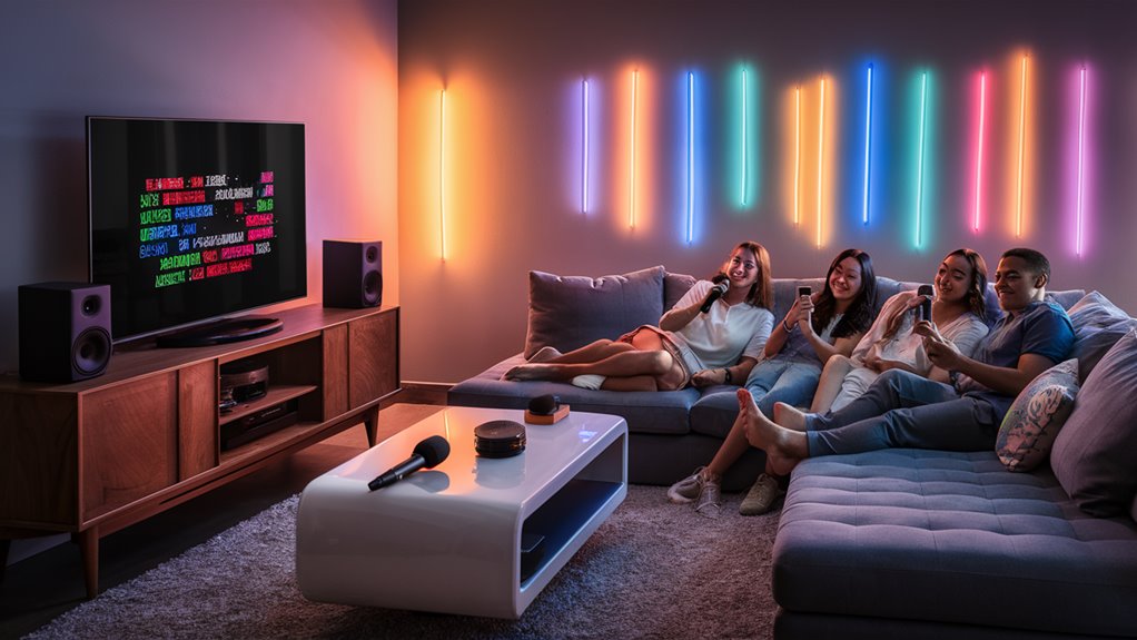 music system for singing