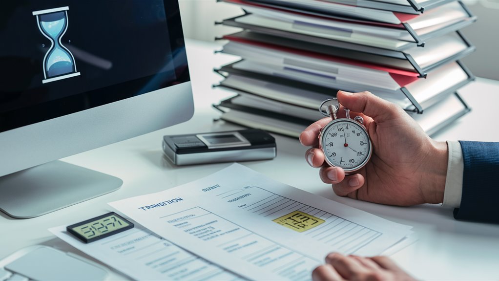 document review timing standards